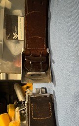 LUGER HOLSTER and BELT W/ HOLSTER DATED 1938 - VINTAGE - 18 of 19