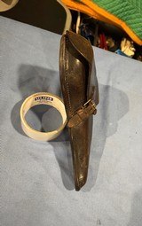 LUGER HOLSTER and BELT W/ HOLSTER DATED 1938 - VINTAGE - 8 of 19