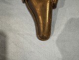 LUGER HOLSTER and BELT W/ HOLSTER DATED 1938 - VINTAGE - 7 of 19