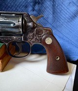 COLT ARMY SPECIAL 41 Cal. FACTORY ENGRAVED W/ Factory Letter - 4 of 17