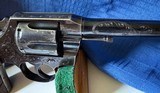 COLT ARMY SPECIAL 41 Cal. FACTORY ENGRAVED W/ Factory Letter - 9 of 17