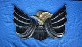 AMERICAN PATRIOT- BALD EAGLE - MILITARY WALL PLAQUE