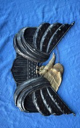 AMERICAN PATRIOT- BALD EAGLE - MILITARY WALL PLAQUE - 2 of 9