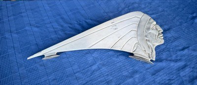 INDIAN MOTORCYCLE TRAILER ORNAMENT- 1930’s ORIGINAL - Image 3 of 6
