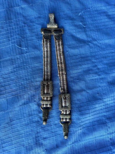 WW2 German Maker R.Z.M Officers Dagger Original Hangers