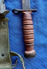WW2 M4 BAYONET w/ SCABBARD- “ LIKE NEW “ - 4 of 12