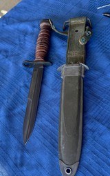 WW2 M4 BAYONET w/ SCABBARD- “ LIKE NEW “ - 12 of 12