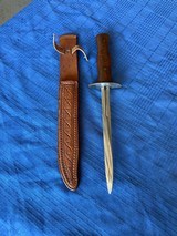 WW2 FIGHTING KNIFE- SAN ANTONIO IRON WORKS-