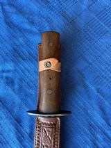 WW2 FIGHTING KNIFE- SAN ANTONIO IRON WORKS- - 2 of 19