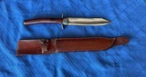 WW2 FIGHTING KNIFE MADE BY KNIFE CRAFTERS -
