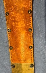 WW2 M3 LEATHER SCABBARD - 6 of 13