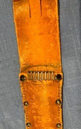 WW2 M3 LEATHER SCABBARD - 5 of 13