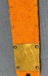 WW2 M3 LEATHER SCABBARD - 11 of 13