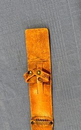 WW2 M3 LEATHER SCABBARD - 4 of 13