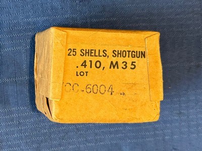 M35 410 ammo FULL BOX - SEALED -