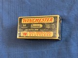 WINCHESTER 45 AUTO VINTAGE SEALED FULL BOX - 5 of 8