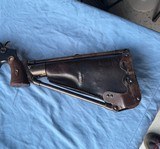S&W ANTIQUE 38 REVOLVER WITH RARE SHOULDER HOLSTER - 19 of 22