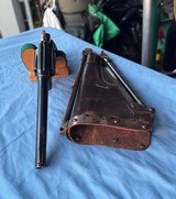 S&W ANTIQUE 38 REVOLVER WITH RARE SHOULDER HOLSTER - 12 of 22