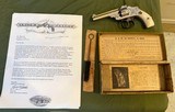 S&W “NEW 32 DEPARTURE” Factory Engraved W/ Factory Letter , Box and Accessories - 18 of 20