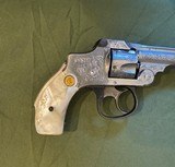 S&W “NEW 32 DEPARTURE” Factory Engraved W/ Factory Letter , Box and Accessories - 13 of 20