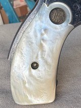 S&W “NEW 38 DEPARTURE” Factory Engraved w/ Box and Factory Letter - 8 of 21