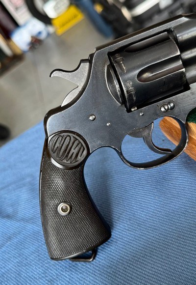 Colt New Service 455 ELEY with Original Holster and A - Image 3 of 13