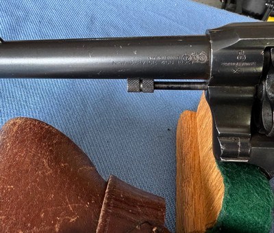 Colt New Service 455 ELEY with Original Holster and A - Image 6 of 13