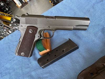 Colt 1911A1 WW2 w/ Camillus Fighting Knife - Image 8 of 14