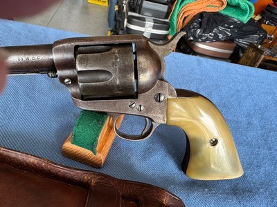 Colt SAA 4 3/4” barrel - 38-40 caliber 1st Generation - Image 3 of 12