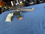 Colt SAA 2nd Gen - 5 1/2” Barrel- Factory Nickel - Rare 44 Special Caliber - Image 2 of 12