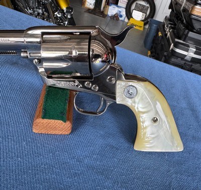 Colt SAA 2nd Gen - 5 1/2” Barrel- Factory Nickel - Rare 44 Special Caliber - Image 6 of 12