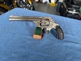 Smith & Wesson Tip-Up Double Action Factory Engraved - Image 1 of 13