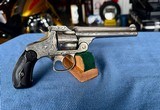 Smith & Wesson Tip-Up Double Action Factory Engraved - Image 5 of 13