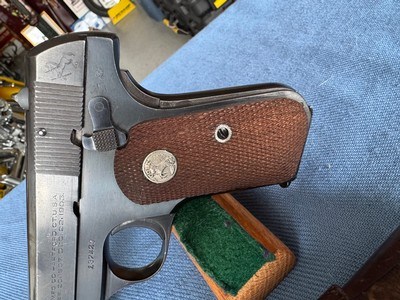 Colt 380 Auto U.S. Property with Period Heiser Holster - Image 4 of 12