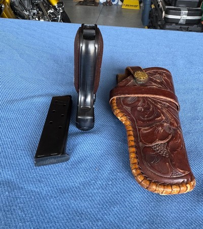 Colt 380 Auto U.S. Property with Period Heiser Holster - Image 10 of 12