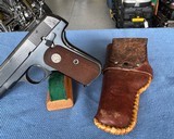 Colt 380 Auto U.S. Property with Period Heiser Holster - Image 5 of 12