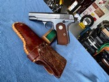 Colt 380 Auto U.S. Property with Period Heiser Holster