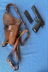 Remington Rand 1911A1 w/ U.S.M.C. Marked Shoulder Holster - Image 1 of 12