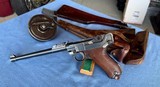 Luger Artillery 1917 - with Snail Drum Mag , Holster and Stock - Image 10 of 14