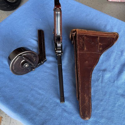 Luger Artillery 1917 - with Snail Drum Mag , Holster and Stock - Image 4 of 14