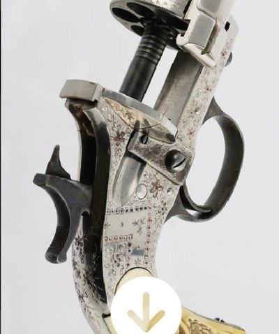 MERWIN & HULBERT FACTORY ENGRAVED 44-40 Caliber - Image 9 of 10