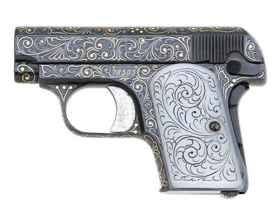 COLT 1908 25 AUTO MASTER ENGRAVED - Image 7 of 7