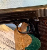 Colt Model 1905 - 45 ACP - Factory Letter States: Furnished with a Lanyard Swivel - Shipped to San Francisco Agency - Image 5 of 13