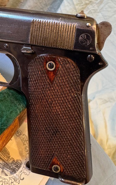 Colt Model 1905 - 45 ACP - Factory Letter States: Furnished with a Lanyard Swivel - Shipped to San Francisco Agency - Image 4 of 13