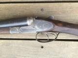 Chapu 12 Gauge Gage Best Quality Double Barrel Shotgun Side by Side Sideplates Made in Paris - 6 of 10