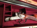 James Lang Best Quality Sidelock Bar In Wood Pigeon Gun with Top Lever - 4 of 15