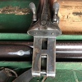 Lovely 12 Bore Charles Boswell Best London Hammer Shotgun in Original Leather Case - 9 of 13