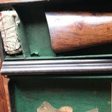 Lovely 12 Bore Charles Boswell Best London Hammer Shotgun in Original Leather Case - 7 of 13