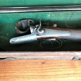 Lovely 12 Bore Charles Boswell Best London Hammer Shotgun in Original Leather Case - 4 of 13