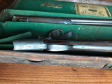 Lovely 12 Bore Charles Boswell Best London Hammer Shotgun in Original Leather Case - 10 of 13
